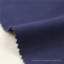 21x21 + 70D / 140x74 264gsm 144cm de profundidade azul marinho de algodão stretch twill 2 / 2S terno para mulheres tecido spandex tecido escovado